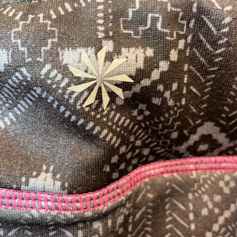 Athleta Gray Patterned Skort, Size Extra Small - image 4